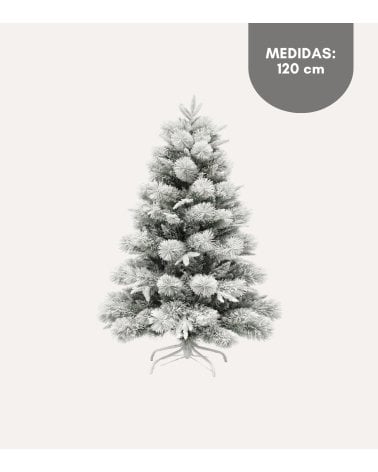 Árbol de Navidad Carrasco Frondoso con Efecto Nevado