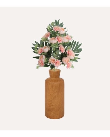Palma Decorativa Peonías y Dalias de Poliéster y Plástico