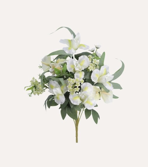 Palma Decorativa Iris y Plantas del amor de Poliéster y Plástico