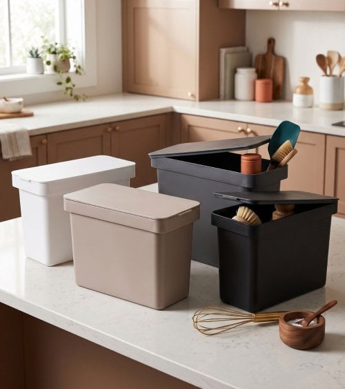 Caja Ordenación BeClassic Slim 8L con Tapa