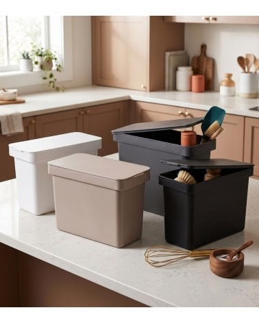 Caja Ordenación BeClassic Slim 8L con Tapa
