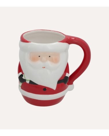 Taza Mug Decorativo Papá Noel de Cerámica