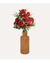 Palma Decorativa Rosas y Racimos Redondos