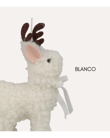 Colgante Ciervo Adorable para Árbol Navideño