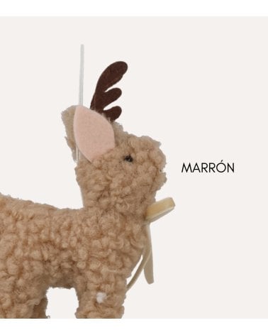 Colgante Ciervo Adorable para Árbol Navideño