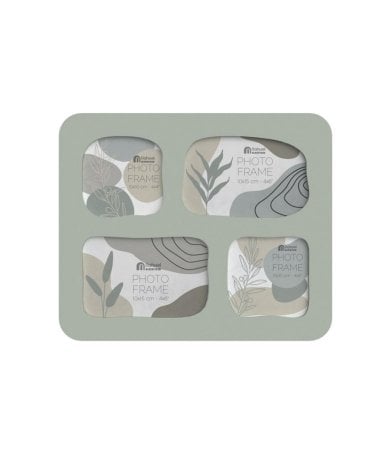 Marco de foto múltiple diseño irregular