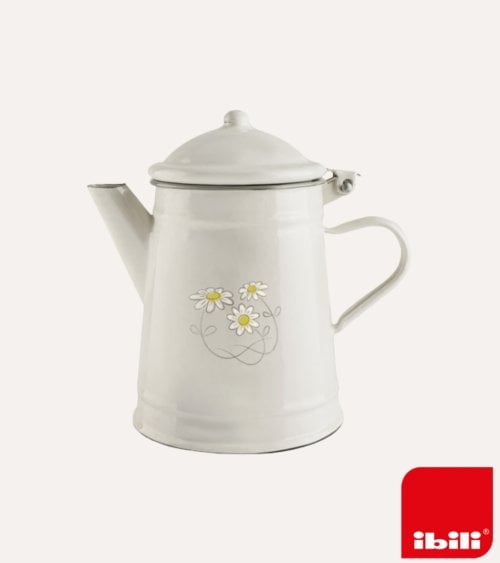 Cafetera Cónica Vintage Margot de Acero Esmaltado
