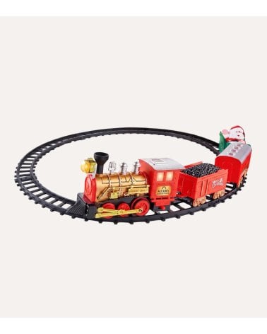Tren Navideño Papá Noel para Decoración de Árbol