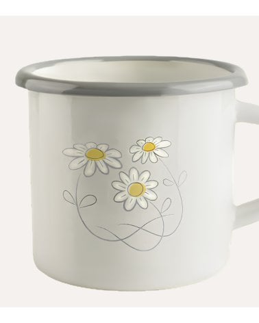 Taza Vintage Margot de Acero Esmaltado