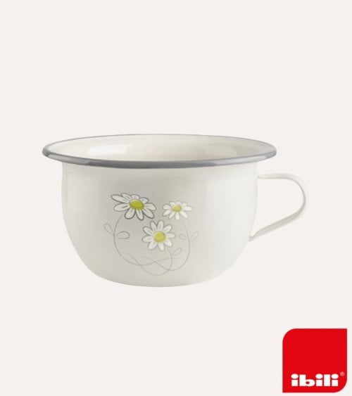Palangana con Asa Vintage Margot de Acero Galvanizado