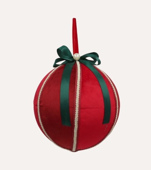 Bola Navideña Nora con Lazo para Árbol