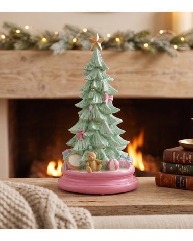 Figura Decorativa Mini Árbol Navideño Sweet con Luz