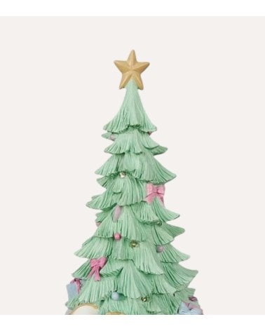 Figura Decorativa Mini Árbol Navideño Sweet con Luz