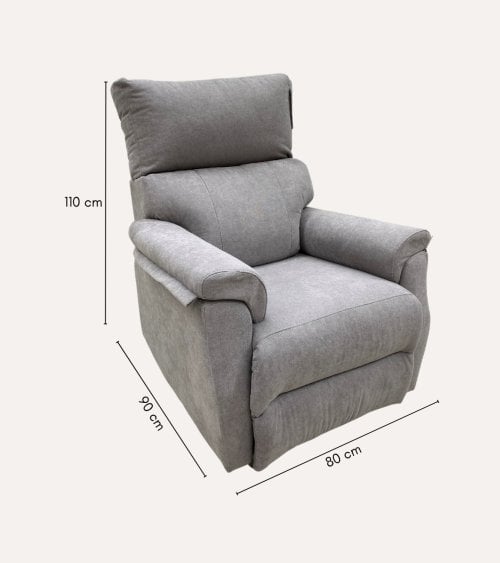 Sillón Relax Manual Reclinable con Palanca