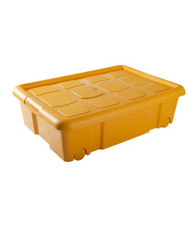 Caja para almacenamiento de ropa de 31 L con cierres antipolilla