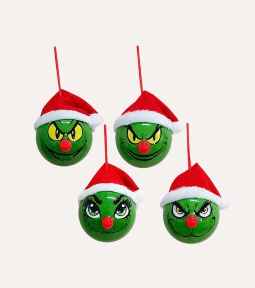 Bola Navideña Grinch para Árbol