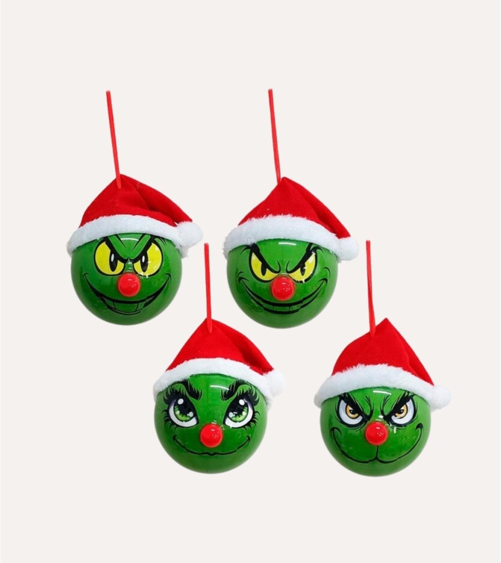 Bola Navideña Grinch para Árbol