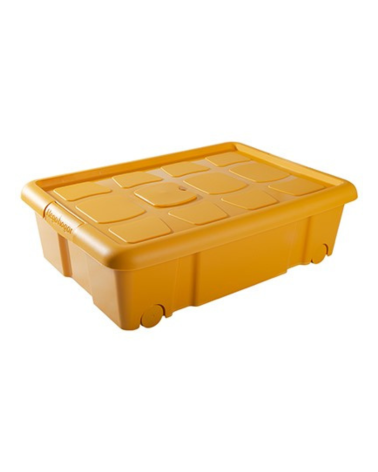 Caja para almacenamiento de ropa de 31 L con cierres antipolilla