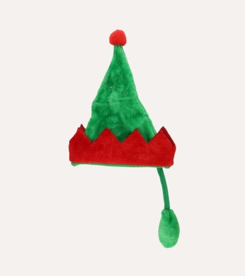 Gorro de Elfo Navideño con Movimiento