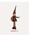 Figura Decorativa de Muñeco Elfo Navideño