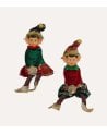 Figura Decorativa de Elfo con Lentejuelas
