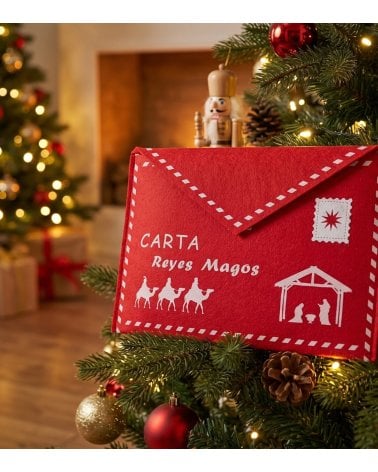 Sobre para Carta Reyes Magos de Fieltro