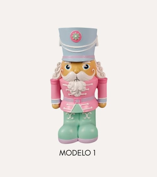 Figura Decorativa Soldado Dulce Navideño