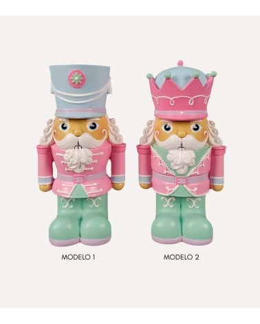 Figura Decorativa Soldado Dulce Navideño