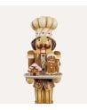 Figura Decorativa de Soldado Navideño con Bandeja