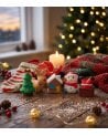 Set de 9 Juguetes Navideños de PVC