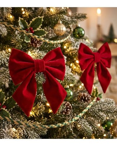 Set 2 Lazos Navideños Dalvin para Árbol