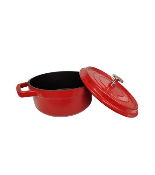 Cocotte de Aluminio Fundido, Olla Resistente para Cocina-1