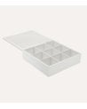 Caja de té Amico Cuadrada de MDF