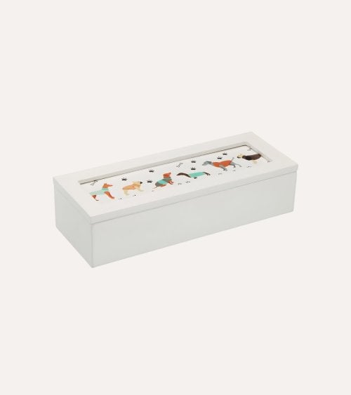 Caja de Té Amico Rectangular de MDF