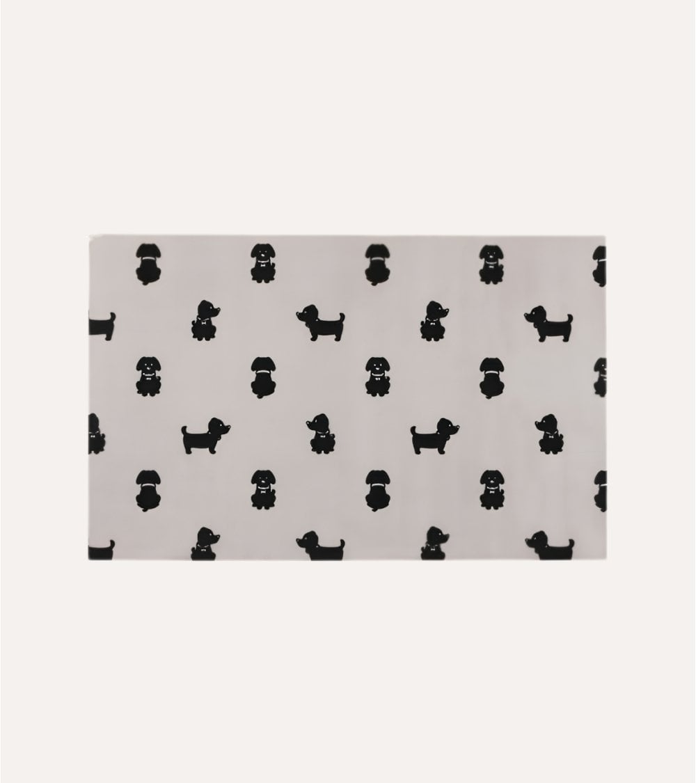 Alfombra de Cocina con Perros de Poliéster y PVC