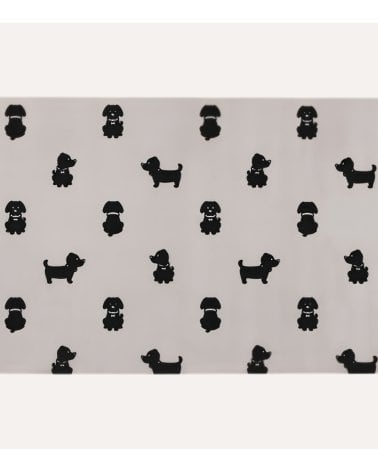 Alfombra de Cocina con Perros de Poliéster y PVC