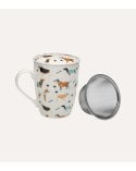 Taza para Infusiones Amico de Porcelana