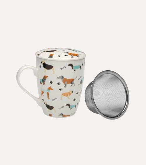 Taza para Infusiones Amico de Porcelana