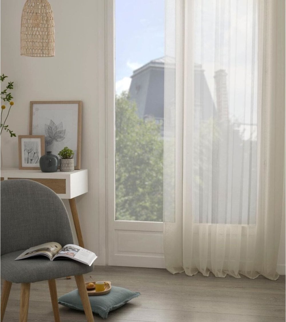 Cortina Elegante Moly de Alta Calidad Tamaño 135x240 cm para Hogar y Oficina-3