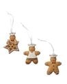 Set de 3 Colgantes de Muñecos Jengibres