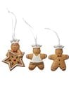 Set de 3 Colgantes de Muñecos Jengibres