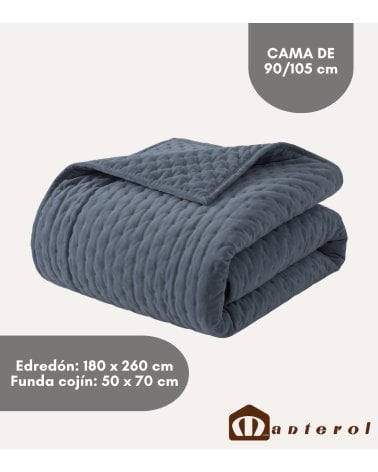 Edredón Quilt Milo de 100% Poliéster
