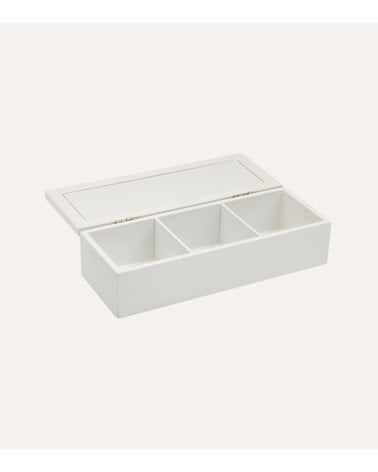 Caja de té Gaia Rectangular de MDF