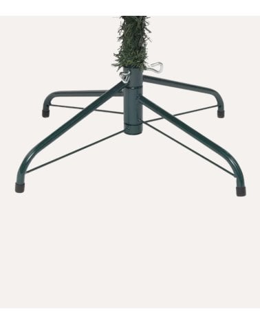 Árbol de Navidad Skyrise Estrecho con Pinos y Bayas