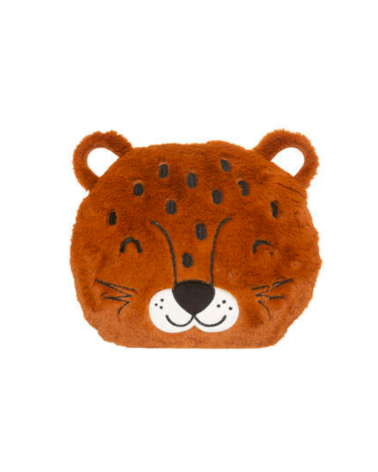 Cojin infantil 30X30 Pantera Marrón