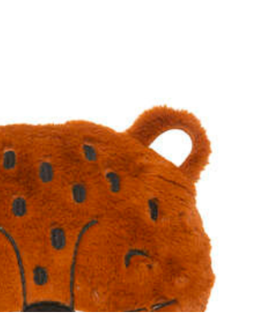 Cojin infantil 30X30 Pantera Marrón