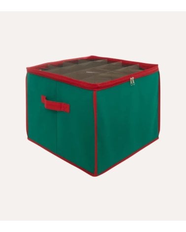 Caja de Almacenamiento para 48 Bolas Navideñas