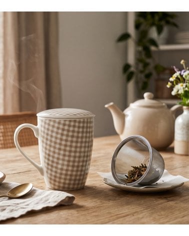 Taza para Infusiones Amelie de Porcelana