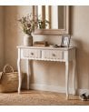 Consola Amelie con 2 Cajones de MDF