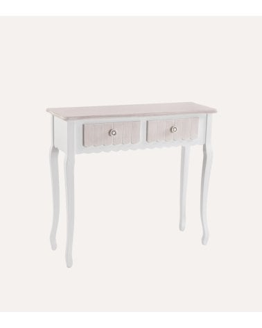 Consola Amelie con 2 Cajones de MDF